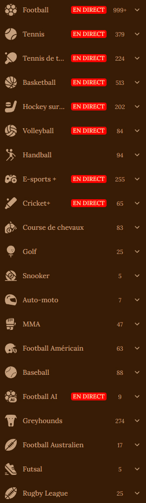AmunRa Casino desportos