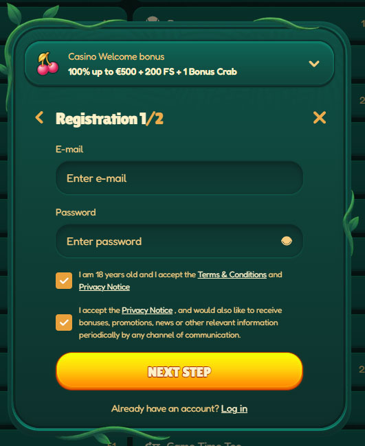 GoKong Casino BE Register