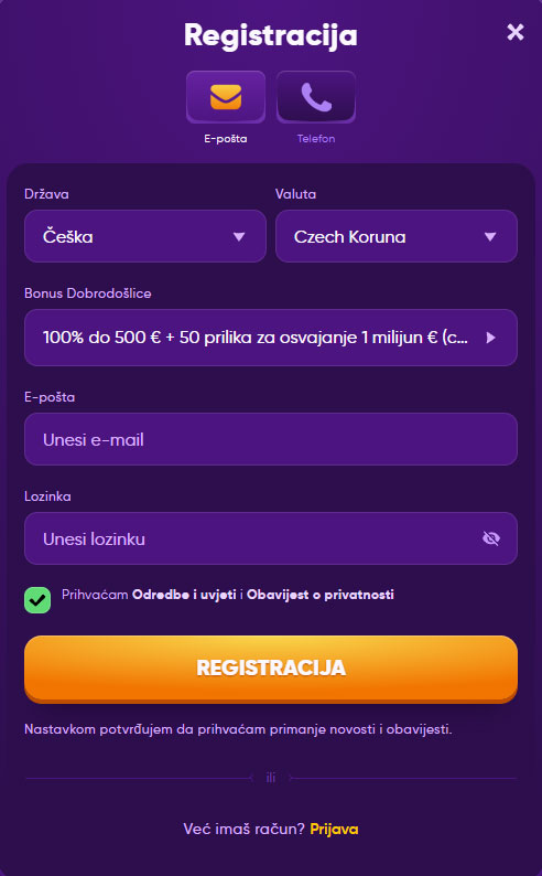 Kingmaker-Casino-Croatia-Register