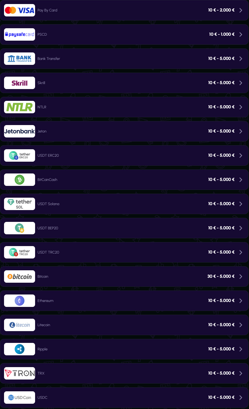 NovaJackpot-Casino-Croatia-Payments