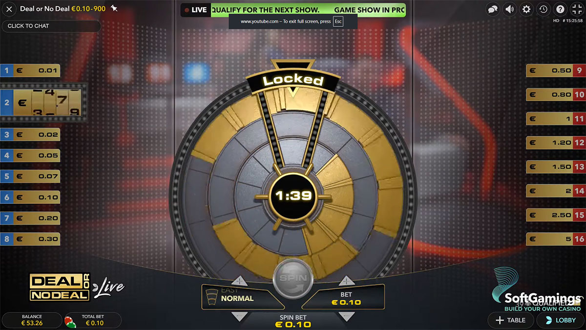 Deal or No Deal Lock