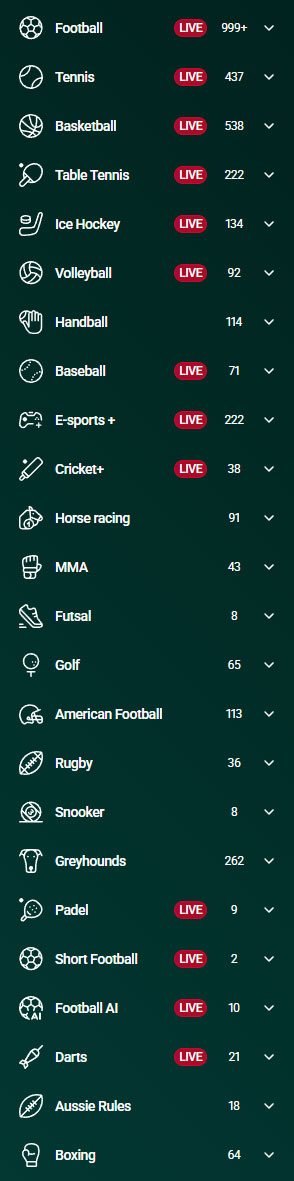 Cashed-Casino-Providers