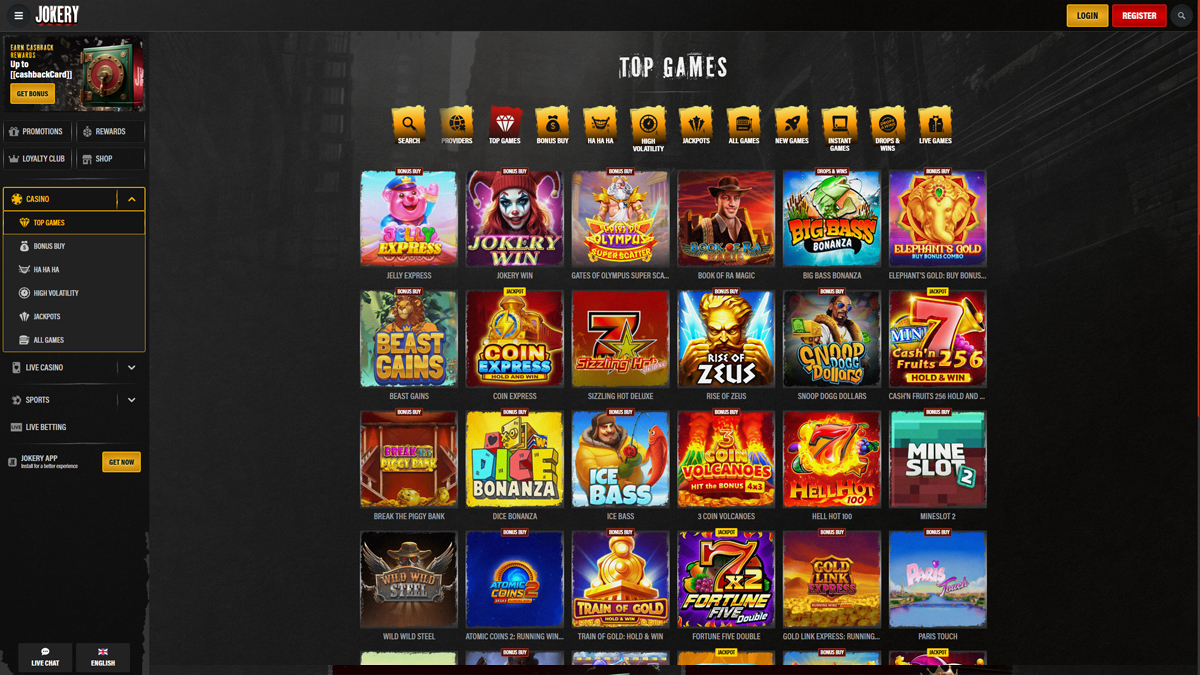 Jokey Casino Slots