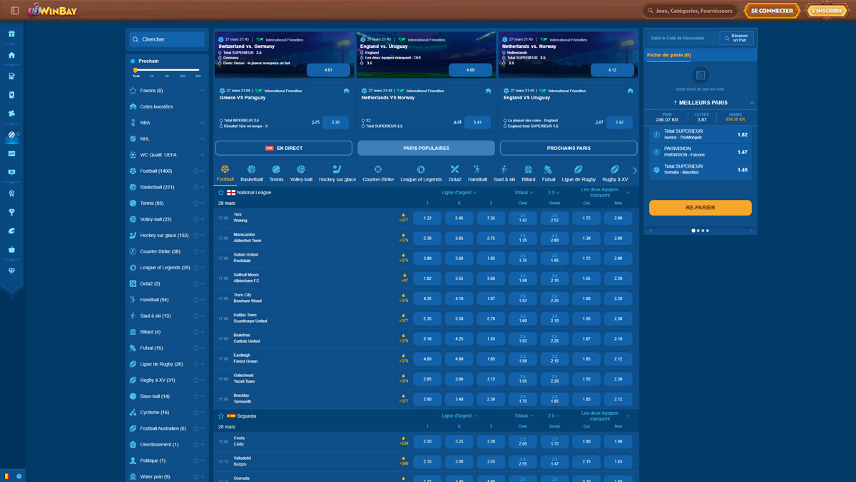 Winbay Casino Apostas Desportivas