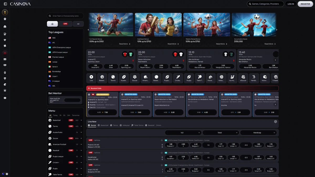 Casinova-Casino-Croatia-Sports-Betting