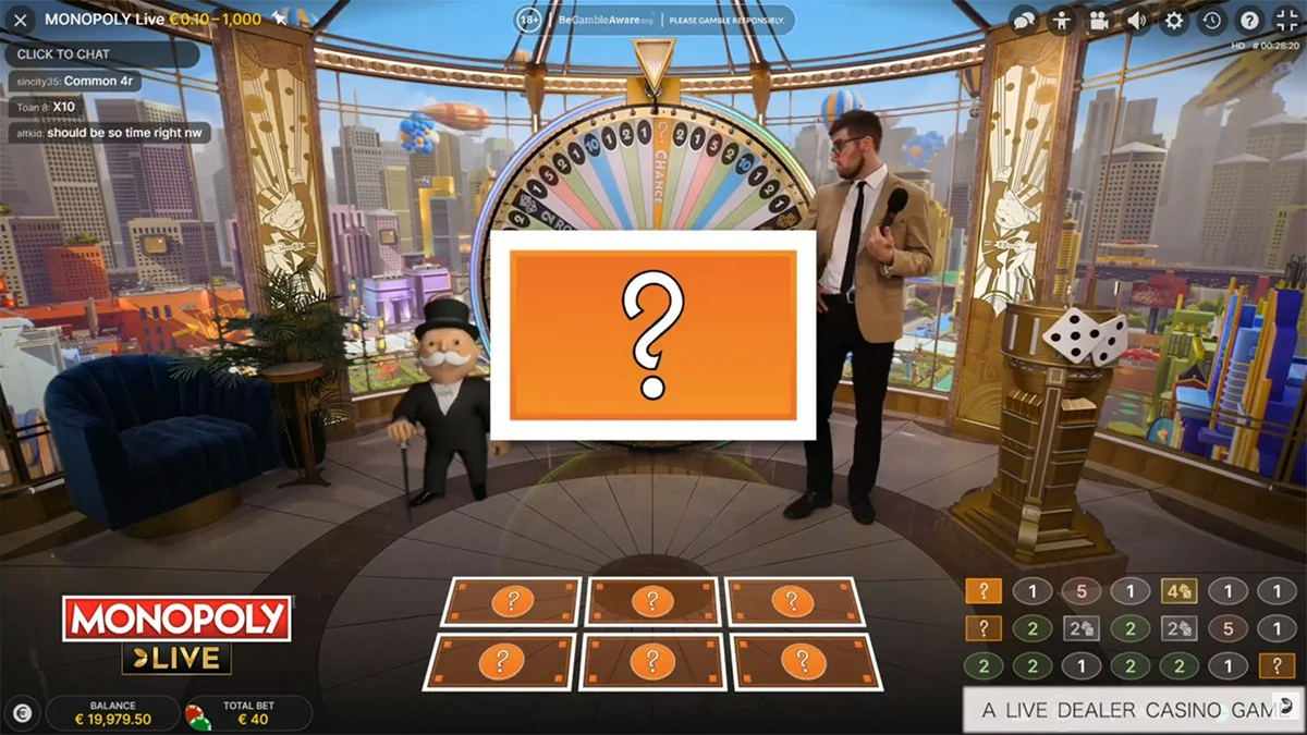 Monopoly live Card