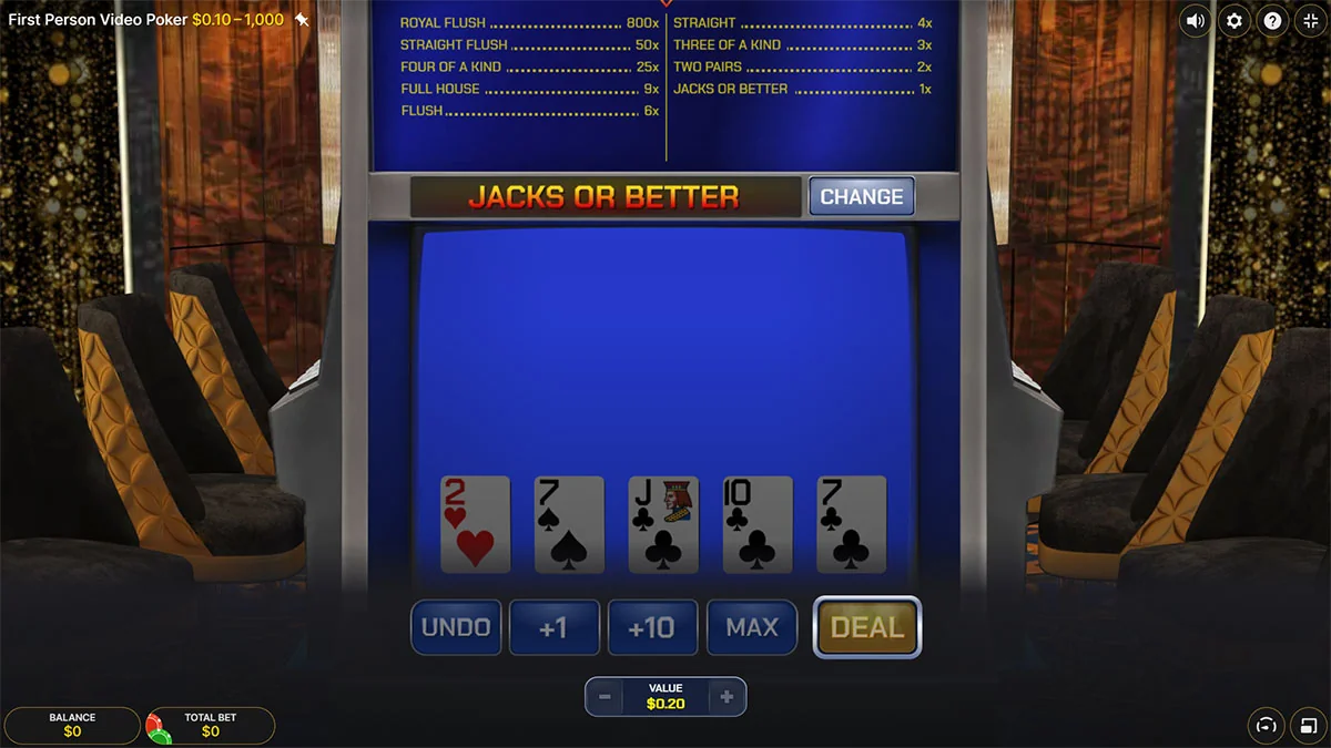 Video Poker Held