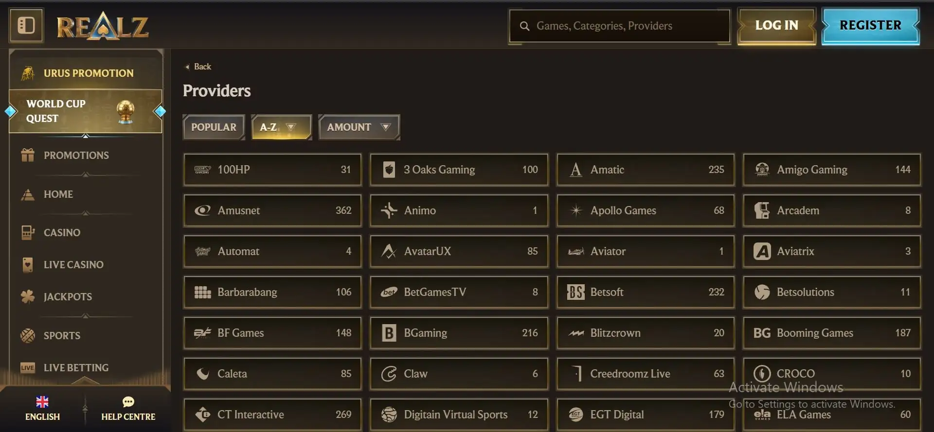 realz-casino-providers-list
